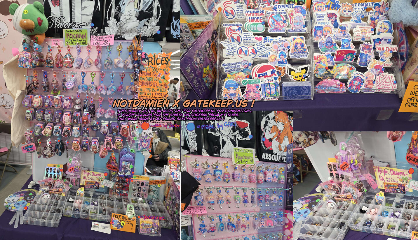 Anime Paradisu Market, (Split Table with MESUGAKL)